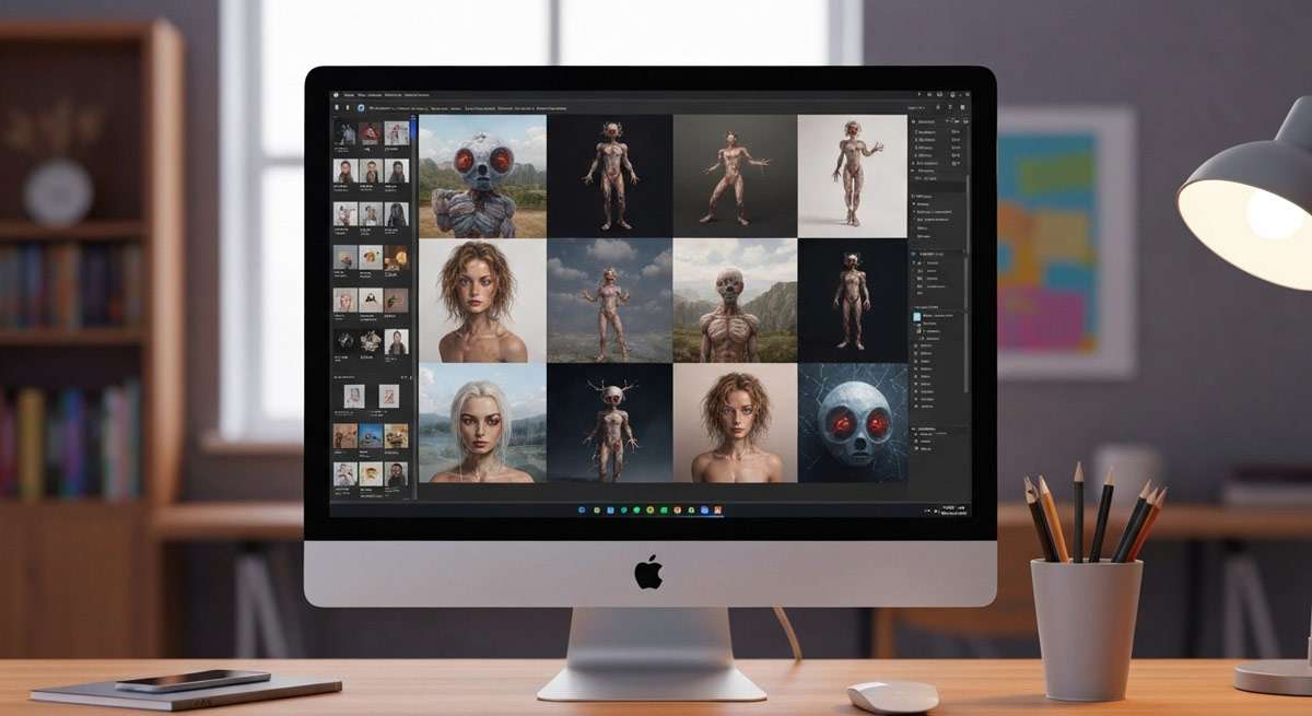 The Visual Hallmarks of AI Images