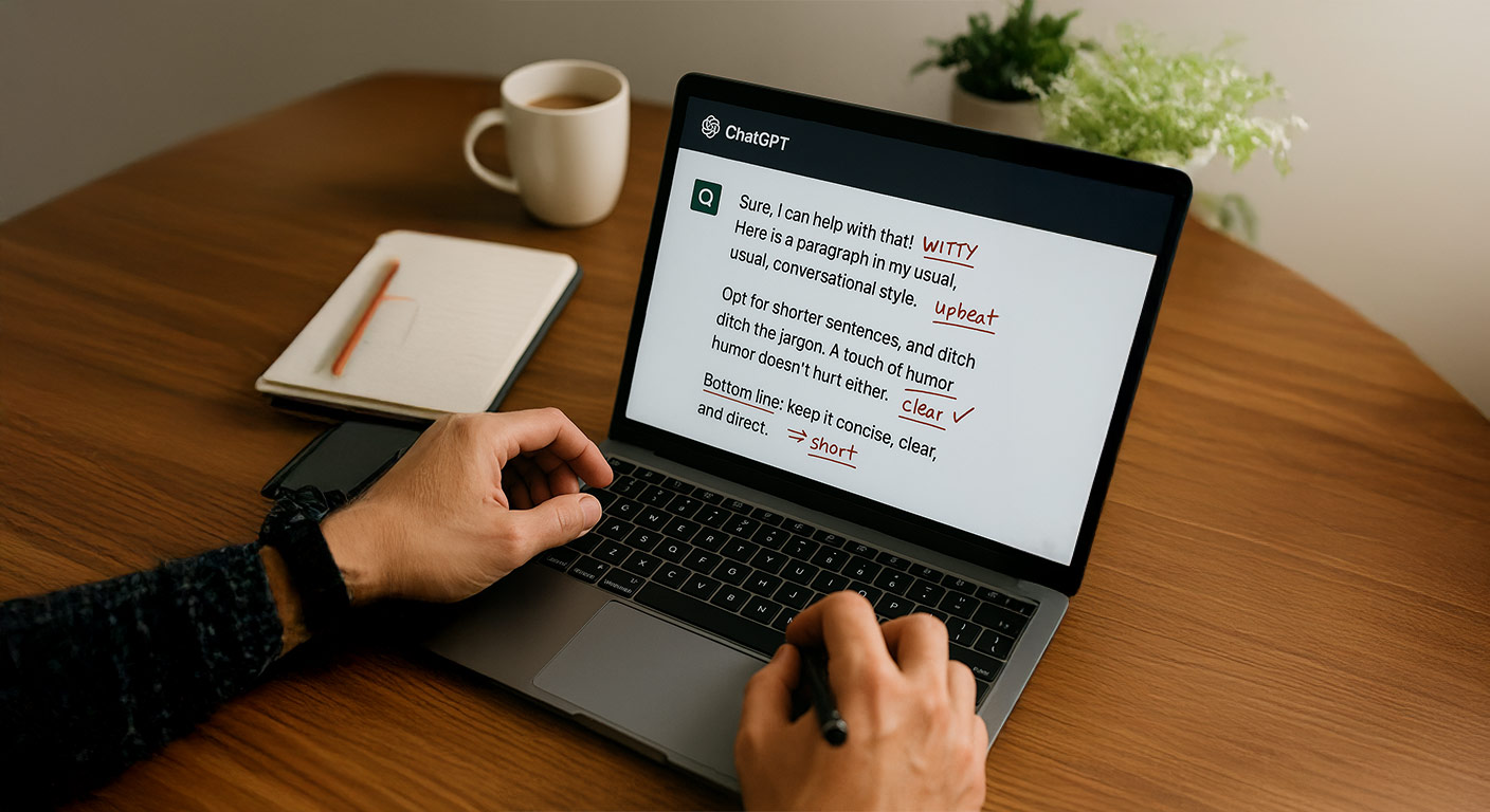 How to Make AI Write in Your Voice: Style Training & Prompt Tricks